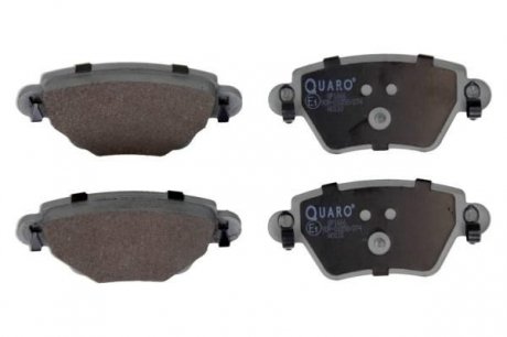 QP1666 Комплект тормозных колодок, дисковый тормоз QUARO підбір по vin на Brocar
