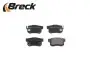 236520070400 Комплект тормозных колодок, дисковый тормоз BRECK підбір по vin на Brocar