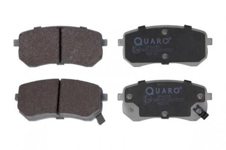 QP6655 Комплект тормозных колодок, дисковый тормоз QUARO подбор по vin на Brocar