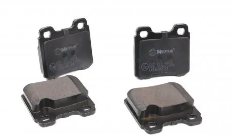 0252114015 Колодки тормозные (задние) Opel Astra F/Kadet E/Vectra A 1.8-2.0 86-98 MEYLE подбор по vin на Brocar