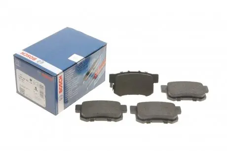 0986494358 Комплект гальмівних колодок, дискове гальмо BOSCH підбір по vin на Brocar