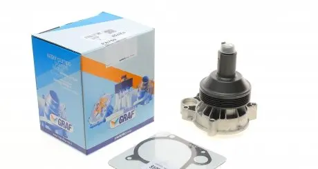 PA759 Помпа воды BMW 3 (E46) 320d АКПП 98-01/5 (E39) 520d 00-03 (B/B) (7 лоп) (5 кан) M47 D20 GRAF подбор по vin на Brocar