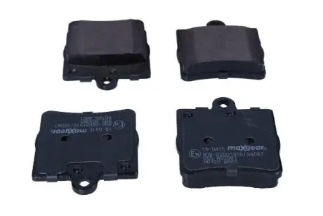 190415 Комплект гальмівних колодок, дискове гальмо MAXGEAR підбір по vin на Brocar