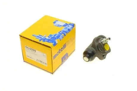 040299 Циліндр гальмівний (задній) Opel Corsa A/Kadett E 82-93 (d=14.28mm) METELLI підбір по vin на Brocar
