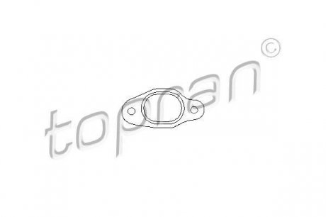 100318 Прокладка (выпускной коллектор) TOPRAN підбір по vin на Brocar