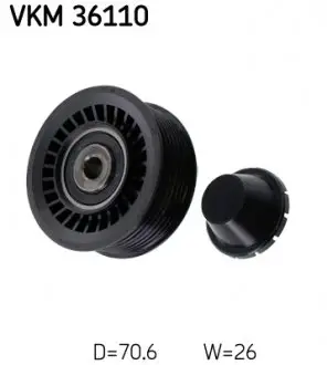 VKM36110 ROLKA PASKA WIELOROWK. RENAULT SKF подбор по vin на Brocar