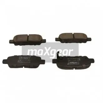 193381 Комплект гальмівних накладок, дискове гальмо MAXGEAR подбор по vin на Brocar