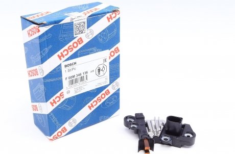 F00M346136 Реле генератора (12V) VW T5/T6 2.0D/2.5D 03- (замінено на 1986AE0053) BOSCH підбір по vin на Brocar