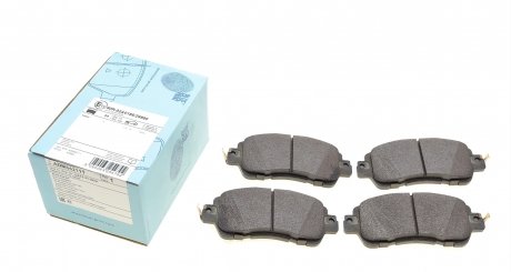 ADM542111 Колодки тормозные (передние) Mazda 2 1.5 14- BLUE PRINT подбор по vin на Brocar