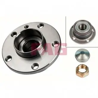 713690980 Підшипник маточини (задньої) Fiat Doblo 10- (+ABS) (для підвищеного навантаження) FAG підбір по vin на Brocar