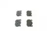 Колодки тормозные (задние) Citroen Saxo/Xsara/Peugeot 105/205/206/306/309 84- 0 986 460 970