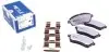 Колодки гальмівні (передні) Ford Fiesta 08- (TRW) 025 242 8316/PD
