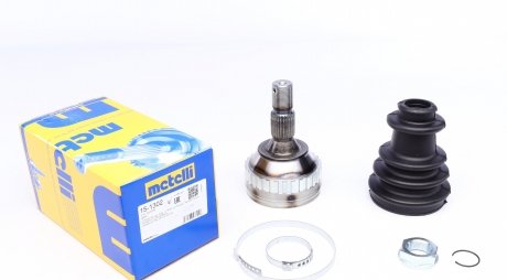 151302 ШРКШ (зовнішній) Citroen Berlingo/Xsara/Peugeot Partner 96-03 (25z/34z/59mm/87mm/46mm) (+ABS29z) METELLI підбір по vin на Brocar