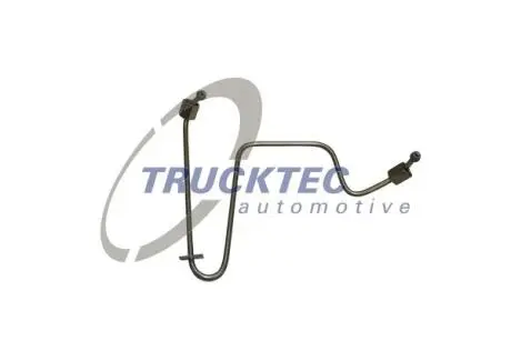 0213066 Трубка топливная высокого давления DB 310 OM602 (1 цилиндр) TRUCKTEC підбір по vin на Brocar