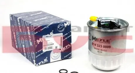 0143230009 Фильтр топливный MB Sprinter 2.2-3.0CDI (+отв. датчика воды) MEYLE подбор по vin на Brocar
