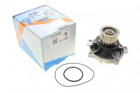 PA1056 Помпа води Chrysler Voyager IV/ Grand Voyager 2.5-2.8 CRD 00-08 (22z) (R/B) (7 лоп) GRAF підбір по vin на Brocar