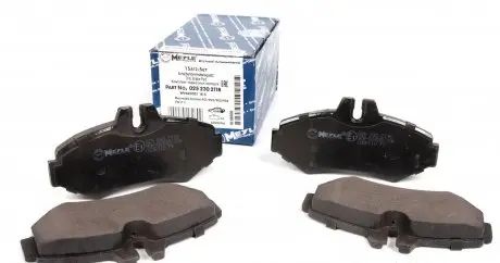 0252302118 Колодки тормозные (задние) MB Sprinter 208-316 96- (Bosch) MEYLE подбор по vin на Brocar