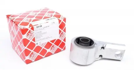 22139 Сайлентблок важеля (переднього/знизу/всередині/ззаду) Ford Fiesta/Fusion 01-12 FEBI BILSTEIN підбір по vin на Brocar