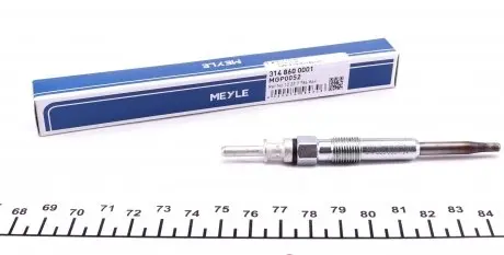 3148600001 Свічка розжарювання BMW 3 (E46/E90)/5 (E60)/X5 (E70) 2.0/2.5/3.0D 01- (5V) MEYLE підбір по vin на Brocar