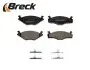 208872070200 Колодки гальмівні (передні) VW Golf/Jetta 83-91 (137.7x19.7x48.6) BRECK підбір по vin на Brocar