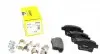 Колодки тормозные (задние) Ford Mondeo III 1.8-2.2 00-09 (Bosch) 2426001