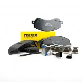 2448401 Колодки тормозные (передние) Ford Transit 06- (RWD) (Bosch) Q+ (с датчиками) TEXTAR подбор по vin на Brocar