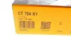 CT704K1 Комплект ременя ГРМ (Вир-во Contitech) CONTITECH підбір по vin на Brocar