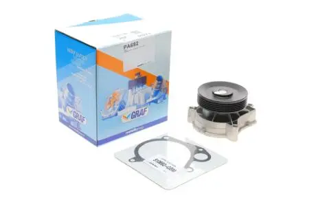 PA692 Помпа води BMW 3 (E46) 318d/320d 98-05 (R/B) (7 лоп) (5 кан) M47 D20 GRAF підбір по vin на Brocar