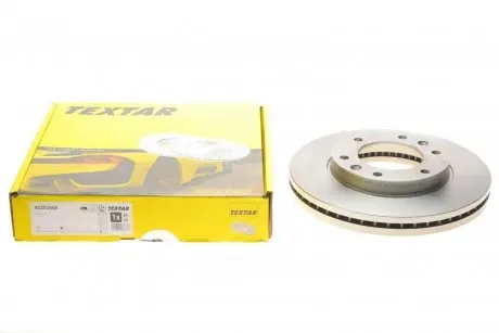 92203800 Диск тормозной (передний) Hyundai H-1 2.5 CRDi 08- (300x30) TEXTAR підбір по vin на Brocar