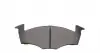 0252186619 Колодки гальмівні (передні) Seat Cordoba/Ibiza/Toledo 93-02/VW Golf III/Polo 91-02 MEYLE підбір по vin на Brocar