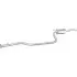 08162 Резонатор Mazda 121 96-/Ford Fiesta 95-98 1.25/1.3i kat (пр-во Polmostrow) POLMOSTROW підбір по vin на Brocar