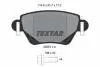 2355701 Колодки тормозные (задние) Renault Kangoo 4x4/Ford Mondeo III 01- (Bosch) Q+ TEXTAR підбір по vin на Brocar