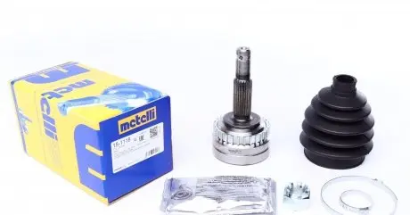151118 ШРКШ (зовнішній) Opel Astra F 91-05/Corsa 93-00/Vectra A/B 88-03 (22z/22z/52mm/81mm/58.5mm) (+ABS29z) METELLI підбір по vin на Brocar