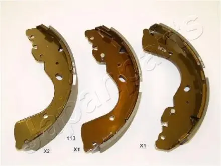 GF113AF Комплект тормозных колодок JAPANPARTS підбір по vin на Brocar