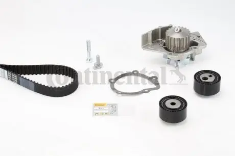 CT1063WP1 Комплект ГРМ + помпа Citroen Jumpy/Peugeot Expert 2.0HDi/Fiat Scudo 2.0 JTD 99-06 (25x144z) CONTITECH подбор по vin на Brocar