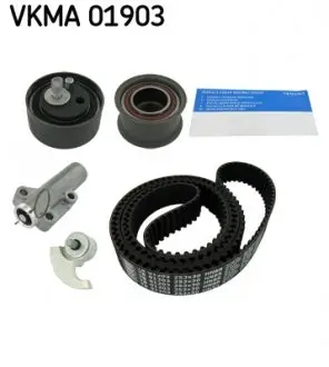VKMA01903 К-кт. ГРМ (рем.+3шт. ролик+нат. планка+ крепление) AUDI 2,4/2,8/4,2: A4/6/8-96 VW Passat 2,8 -97 SKF підбір по vin на Brocar
