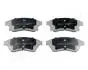 PAW12AF CHEVROLET Тормозные колодки передн.Aveo,Cruze,Opel Astra J 09- JAPANPARTS підбір по vin на Brocar