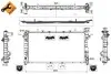 Радіатор охолодження Chrysler Voyager 00-08 53734