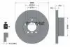 92075003 TARCZA HAM. BMW P. E39 96- WEN TEXTAR підбір по vin на Brocar