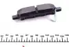 2577801 Колодки гальмівні (задні) Nissan Juke/Leaf 10-/X-Trail 13- (Akebono) TEXTAR підбір по vin на Brocar