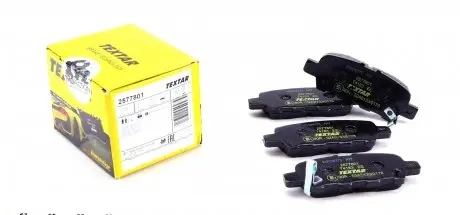 2577801 Колодки гальмівні (задні) Nissan Juke/Leaf 10-/X-Trail 13- (Akebono) TEXTAR підбір по vin на Brocar