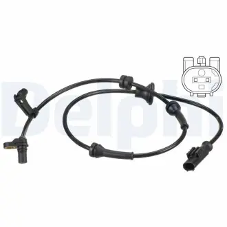 SS20587 Датчик ABS CITROEN C1 1,0 05- DELPHI підбір по vin на Brocar