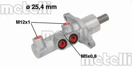 050718 Циліндр гальмівний (головний) Ford C-Max/Focus 04-12 METELLI підбір по vin на Brocar