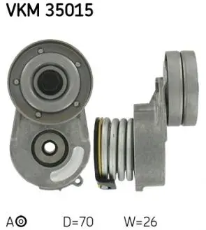 VKM35015 Натяжной ролик Combo, Corsa, Meriva, Astra G 1,7Di/DTi SKF підбір по vin на Brocar