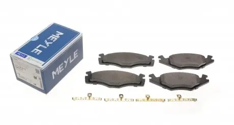 0252088715 Колодки тормозные (передние) VW Golf/Jetta 83-91 (137.9x15.3x49) MEYLE подбор по vin на Brocar