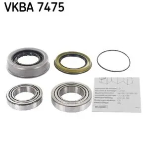 VKBA7475 Комплект підшипників колеса SKF підбір по vin на Brocar