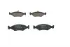 0986424462 Колодки тормозные дисковые BOSCH підбір по vin на Brocar