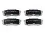 PP221AF Тормозные колодки задн.Land Cruiser 4.7/4.5d 08- JAPANPARTS підбір по vin на Brocar