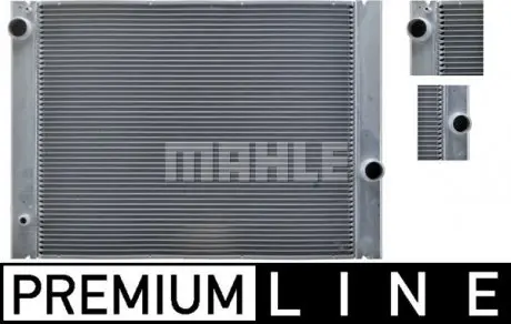 CR511000P Радиатор охлаждения BMW 5 (E60)/7 (E65/E66/E67) 01-08 M54/N62/N73 MAHLE / KNECHT підбір по vin на Brocar