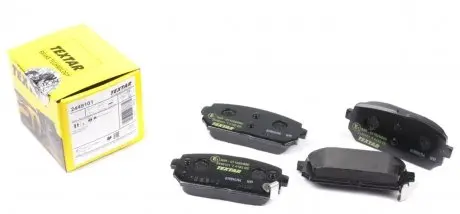 2449101 Колодки тормозные (задние) Kia Carens III 06- TEXTAR подбор по vin на Brocar